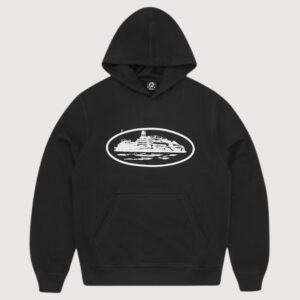 Corteiz Alcatraz Hoodie Black