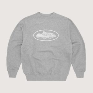 Corteiz OG Alcatraz Sweatshirt Heather Grey