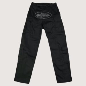 Corteiz Guerillaz Cargos Triple Black