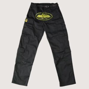 Corteiz Yella Guerillaz Cargos Black/Yellow