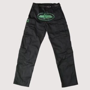 Corteiz Mula Guerillaz Cargos Black/Green