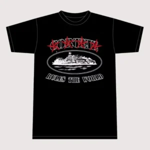 Corteiz 4Starz Alcatraz T-Shirt Black