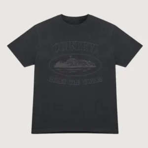 Corteiz OG Alcatraz T-Shirt Triple Black