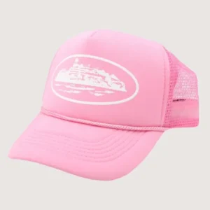 Corteiz Alcatraz Trucker Hat Pink