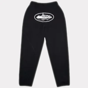 Corteiz OG Alcatraz Joggers Black